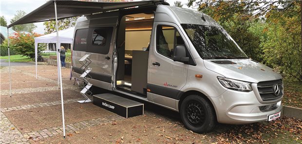 Ein Blick in die mobile Arztpraxis.