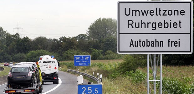 Das Ruhrgebiet - irgendwie eine einzig große Stadt. Das zeigt sich auch bei der Umweltzone.