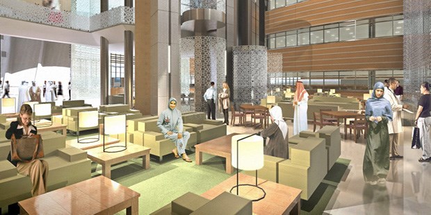 Petro-Dollar für die Gesundheit Das Sidra Medical and Research Center in Doha soll nach seiner Fertigstellung medizinische Exzellenz am Persischen Golf bieten.