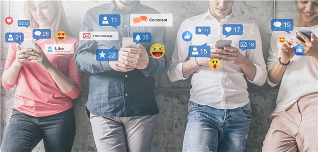 Das Thema Gesundheit dominiert Social Media Das Thema Gesundheit wird in den sozialen Medien besonders oft aufgegriffen.