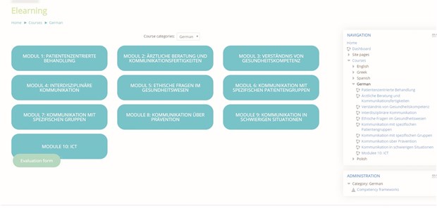 Dieses Programm hilft, die Arzt-Patienten-Kommunikation zu verbessern Das Trainingsprogramm bietet verschiedene Lernmodule.