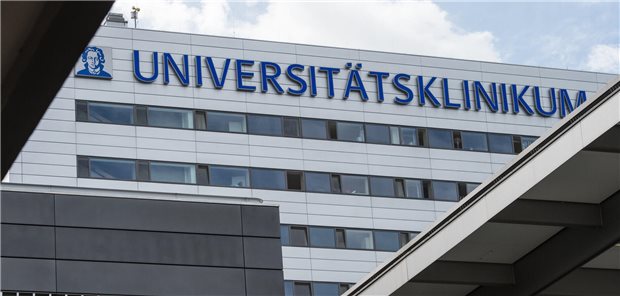 Das Universitätsklinikum in Frankfurt am Main