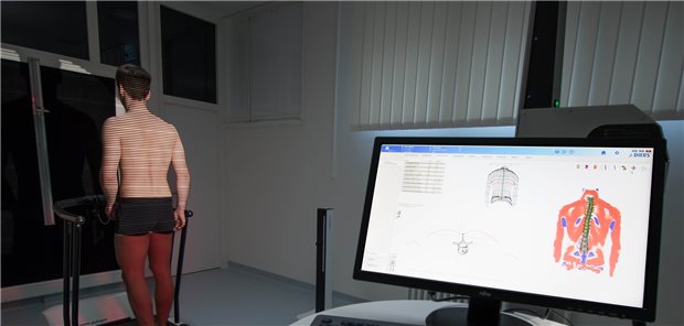 Maschinelles Lernen hilft beim Aufspüren von Rücken-Fehlstellungen Das Verfahren der Wissenschaftler aus Kaiserslautern und Mainz hilft dabei, die Wirbelsäule besser zu untersuchen.
