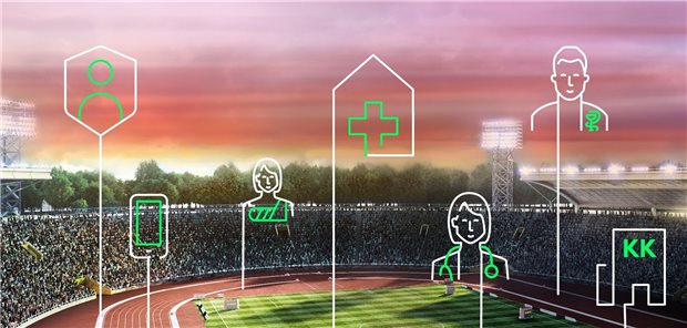 Das White Paper der gematik skizziert das künftige deutsche Gesundheitswesen als eine „Arena für digitale Medizin“. Ärzte und Patienten sind auf dem Spielfeld verordnet, die Tartanbahn ist unter anderem  mit Krankenkassen, der Reha und Apotheken besetzt.