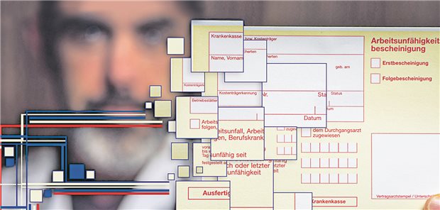 Das alte Muster 1 wird in die Einzelteile zerlegt und digitalisiert. Heraus kommt ein Stylesheet, das ganz ähnlich aussieht – aber mit Barcode.