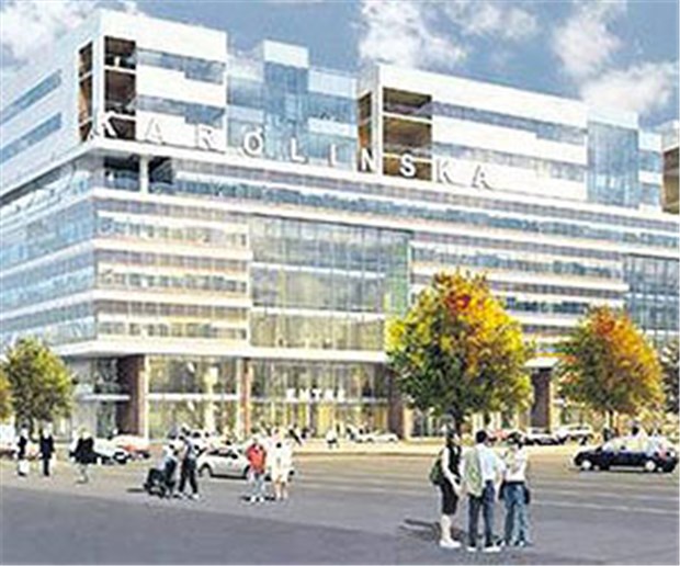 Stockholm strebt an die Medizin-Weltspitze Das im Bau befindliche Krankenhaus Nya Karolinska Solna soll zum Prestigeobjekt der schwedischen Krankenhauslandschaft werden.