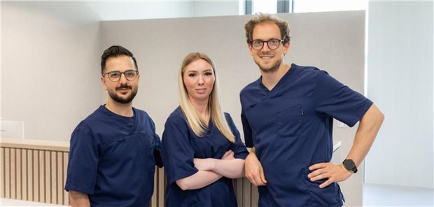 Dr. Bahman Afzali, Verena Thomsen und Dr. Richard Betten-Gowin