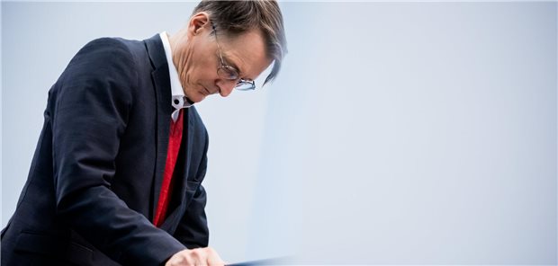 Karl Lauterbach am Rednerpult