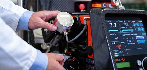 Das speziell entwickelte Gerät CARL misst und steuert während der Reanimation wichtige Parameter.