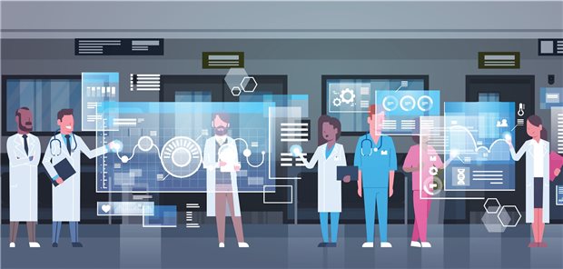 Im Virtuellen Krankenhaus gehen jetzt auch Arztpraxen an den Start Das virtuelle Krankenhaus in NRW: Auch die ersten Arztpraxen sind nun dabei.