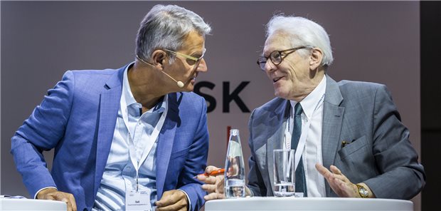 Debatte um Versorgungsqualität in Deutschland: DKG-Chef Dr. Gerald Gaß und Hauptstadtkongress-Präsident Prof. Karl Max Einhäupl (v.l.)
