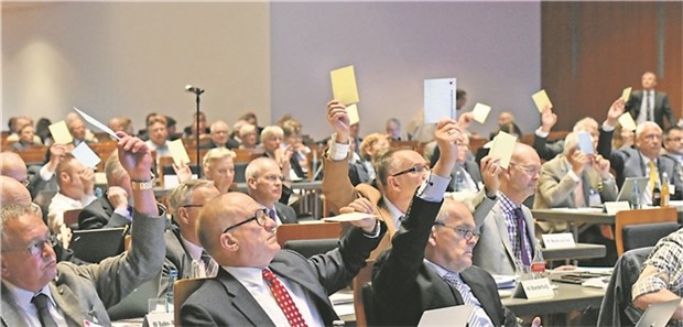 KBV legt acht Punkte für eine Reformagenda vor Delegierte stimmen ab bei der KBV-Vertreterversammlung am Montag in Freiburg.