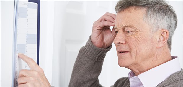 Demenzsymptome: Wie lässt sich die Progression der Erkrankung verlangsamen? (Symbolbild mit Fotomodell)