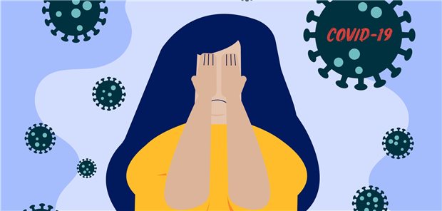 Depressions- und Angstsymptome können bei COVID-Patienten, die durch die Infektion mindestens eine Woche lang bettlägerig wurden, lange anhalten. Das hat jetzt eine internationale Studie ergeben.