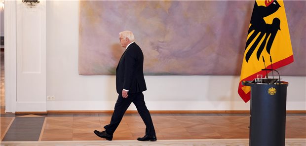 Bundespräsident erwartet mehr Problemlösungskompetenz von der Politik Frank-Walter Steinmeier