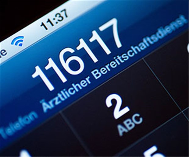 Neuer Notdienst wird teuer für Ärzte Der Ärztliche Notdienst, erreichbar unter der Telefonnummer 116117, wird in Baden-Württemberg neu aufgestellt.