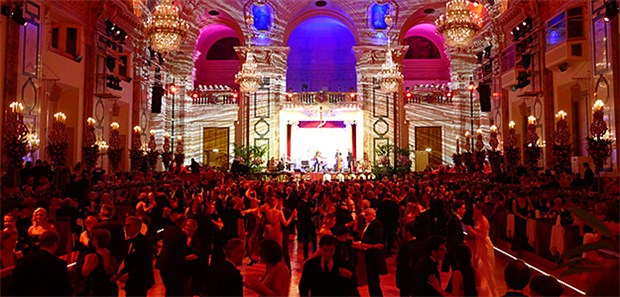 Die Hofburg lädt zum Tanz Der Ball in der Hofburg hatte das Motto: Die "Chicago Blues Night"