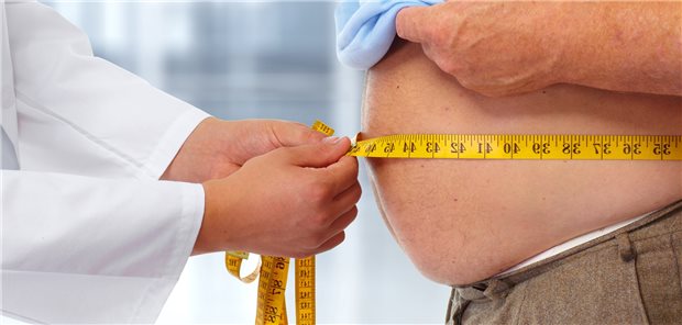 Der Bauch ist zu dick: Das viszerale Bauchfett ist besonders bedenklich, denn es sezerniert als endokrines Organ Adipokine, die Insulinresistenz begünstigen.