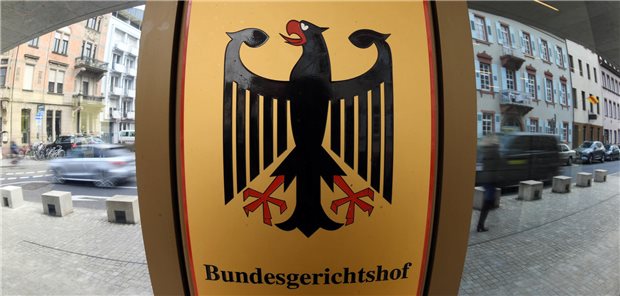 Ein BGH-Schild