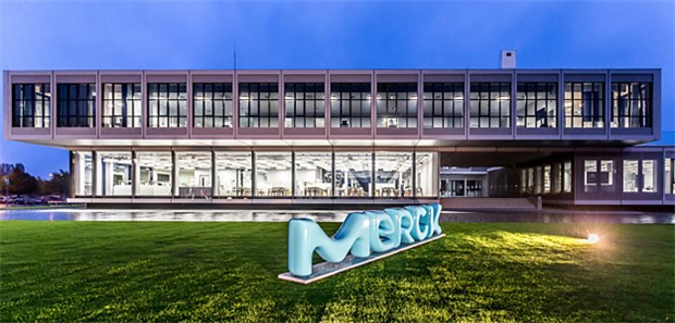 Merck profitiert von Trump Der Firmensitz von Merck ist in Darmstadt.