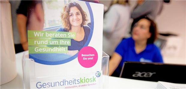 Gesundheitskiosk expandiert in die Region Aachen Der Gesundheitskiosk ist ein niedrigschwelliges Angebot. Es soll vor allem in sozial benachteiligten Vierteln dazu beitragen, dass die Bewohner Rat bei gesundheitlichen Fragen finden.