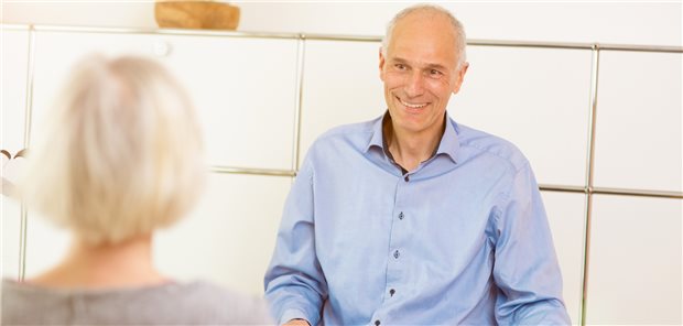 Initiator des Netzwerks: Der Pneumologe Dr. Frank Forster bei einer Endoskopie. 