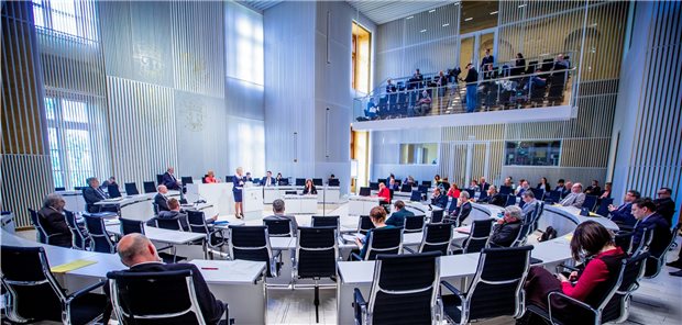 Enquete-Kommission beleuchtet Versorgung in Mecklenburg-Vorpommern Der Landtag von Mecklenburg-Vorpommern, hier bei seiner Sitzung am 13. Mai, hat sich auf die Einsetzung einer Enquete-Kommission zur medizinischen Versorgung geeinigt.