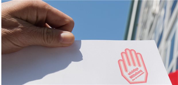 Der MBV nutzt das Logo des Rote-Hand-Brief, um eine falsche Warnung zu verschicken. (Archivbild)
