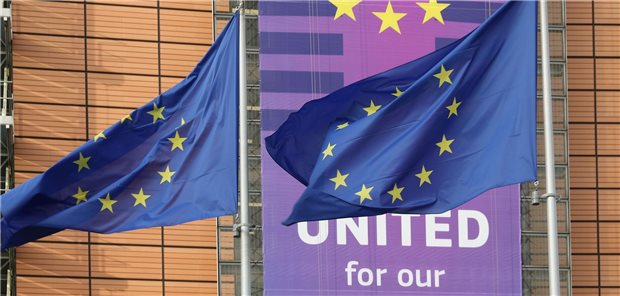 Der Sitz der Europäischen Kommission in Brüssel