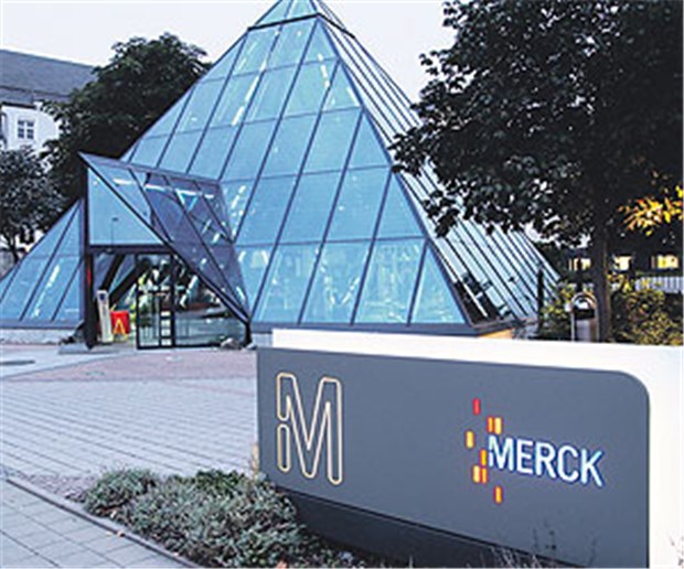Effizienzprogramm trägt Früchte Der Stammsitz von Merck KGaA in Darmstadt.
