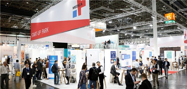 Medica mit so vielen Ausstellern wie noch nie Der Start-up-Park hat sich als Medica-Format bewährt.