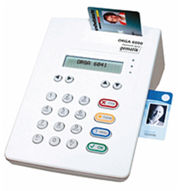 850 Euro für neue Kartenleser? Der Terminal ORGA 6041 L hat eine Zulassung für die elektronische Signatur.