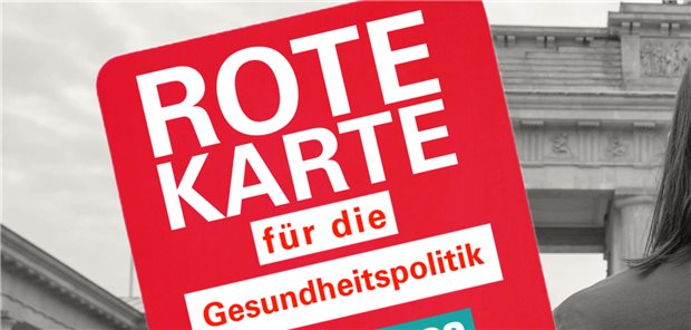 Der Verband medizinischer Fachberufe will der Ampel-Koalition am 8. September in Berlin die Rote Karte zeigen.