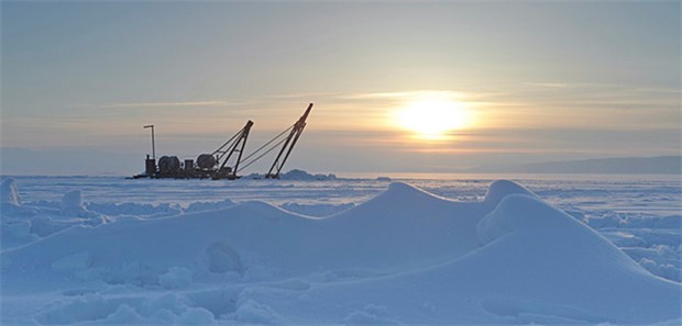 Ein Eisberg wird geboren Der Zerfall von Schelfeis an der Antarktischen Halbinsel beunruhigt Wissenschaftler.
