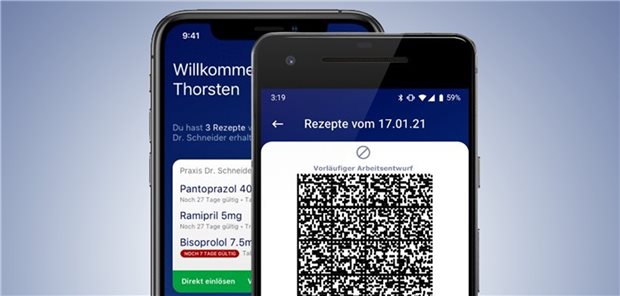 Der allgegenwärtige Data Matrix Code: Auch das E-Rezept kommt nicht ohne ihn aus.