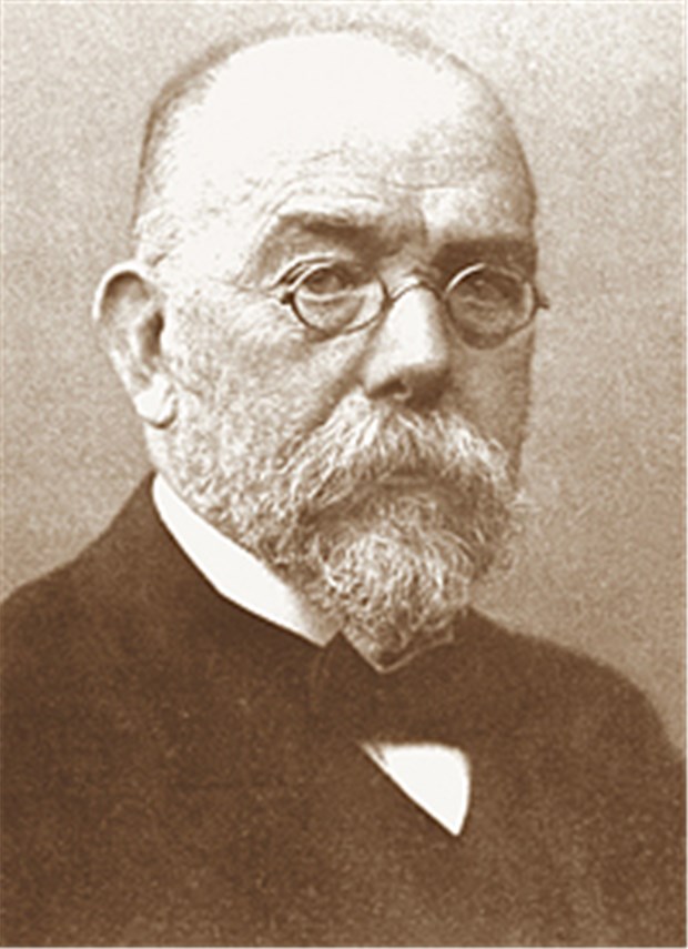 Ein Forscher im Reich der Seuchen Der deutsche Bakteriologe Robert Koch starb vor 100 Jahren. © dpa