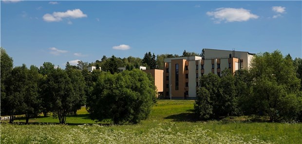Der spröde Charme von Watutinki Der neue Gebäudekomplex des Watutinki Hotels, in dem die deutsche Fußball Nationalmannschaft untergebracht ist.