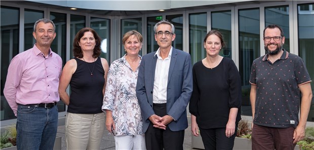 Der neue Kammervorstand an der Saar (v.l.): Dr. Markus Strauß, Anja Feld, Eva Groterath, Dr. Josef Mischo, Dr. Lea Laubenthal und Gregg Frost