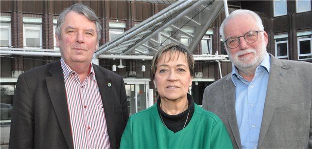 Der neue Vorstand der Kassenärztlichen Vereinigung Mecklenburg-Vorpommern: Ulrich Freitag, Angelika von Schütz, Dr. Dieter Kreye (von links).
