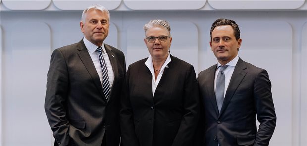 Der neue Vorstand des 6K-Verbundes: Dr. Martin Blümke, Sabine Schmidt und Dr. Andrea Pace (von links).