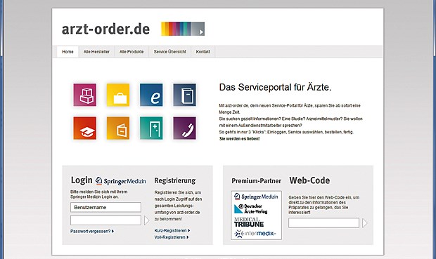 Der virtuelle Marktplatz arzt-order.de ist neutral und ohne Werbebotschaften.