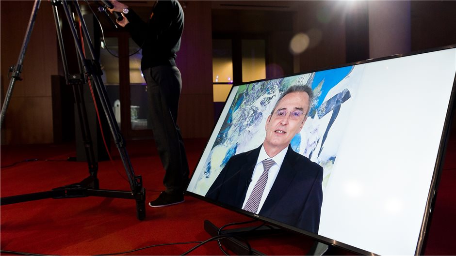 Der zweite Höhepunkt des Abends: die Verleihung der Charity Awards. Joachim Krie...