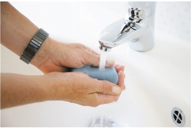 Mit Hygiene gegen die Schweinegrippe Detergenzien der Seife zerstören auch H1N1-Viren.