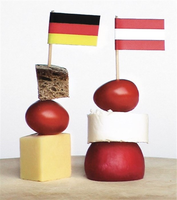 Primar oder Chefarzt oder was? Deutsche Häppchen, österreichische Häppchen: Guten Appetit!