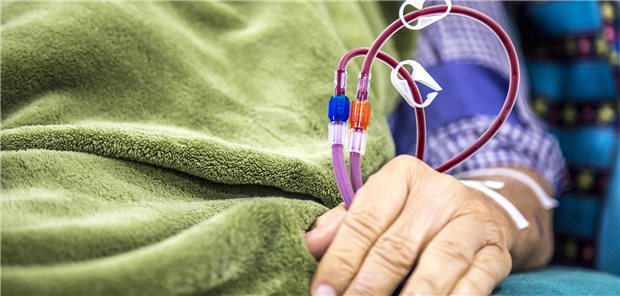 Ein Dialysepatient