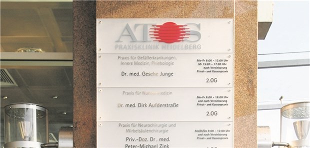 Aus der Asche nach 28 Jahren in der Versenkung Die Atos-Klinik in Heidelberg (Archivbild) gehört zu den Vorreitern unter den Praxiskliniken – arbeitet allerdings außerhalb des Kassensystems.