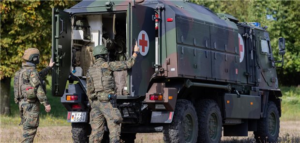 Sanitätsfahrzeug der Bundeswehr