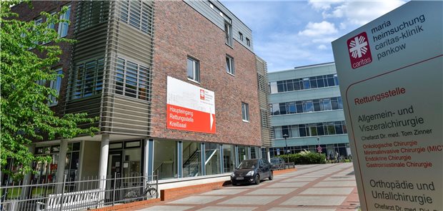 Berliner Kliniken ohne Rettungsschirm in der Bredouille Die Caritas sieht die Finanzlage ihrer Klinik Maria Heimsuchung im Berliner Stadtteil Pankow mit Sorge.