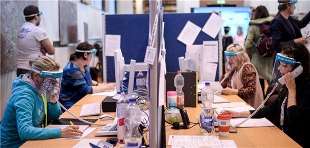 Die Corona-Pandemie brachte die Mitarbeiter der Gesundheitsämter oft an ihre Belastungsgrenzen.