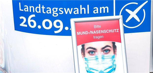 Mecklenburg-Vorpommern: Gute Aussichten für SPD, düstere für CDU Die Corona-Pandemie ist eines der großen Themen im Landtagswahlkampf in Mecklenburg-Vorpommern.